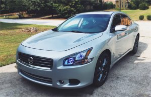 Nissan Maxima Headlight Halo Kit - ORACLE Lighting - LED Halo - White - `09-`13